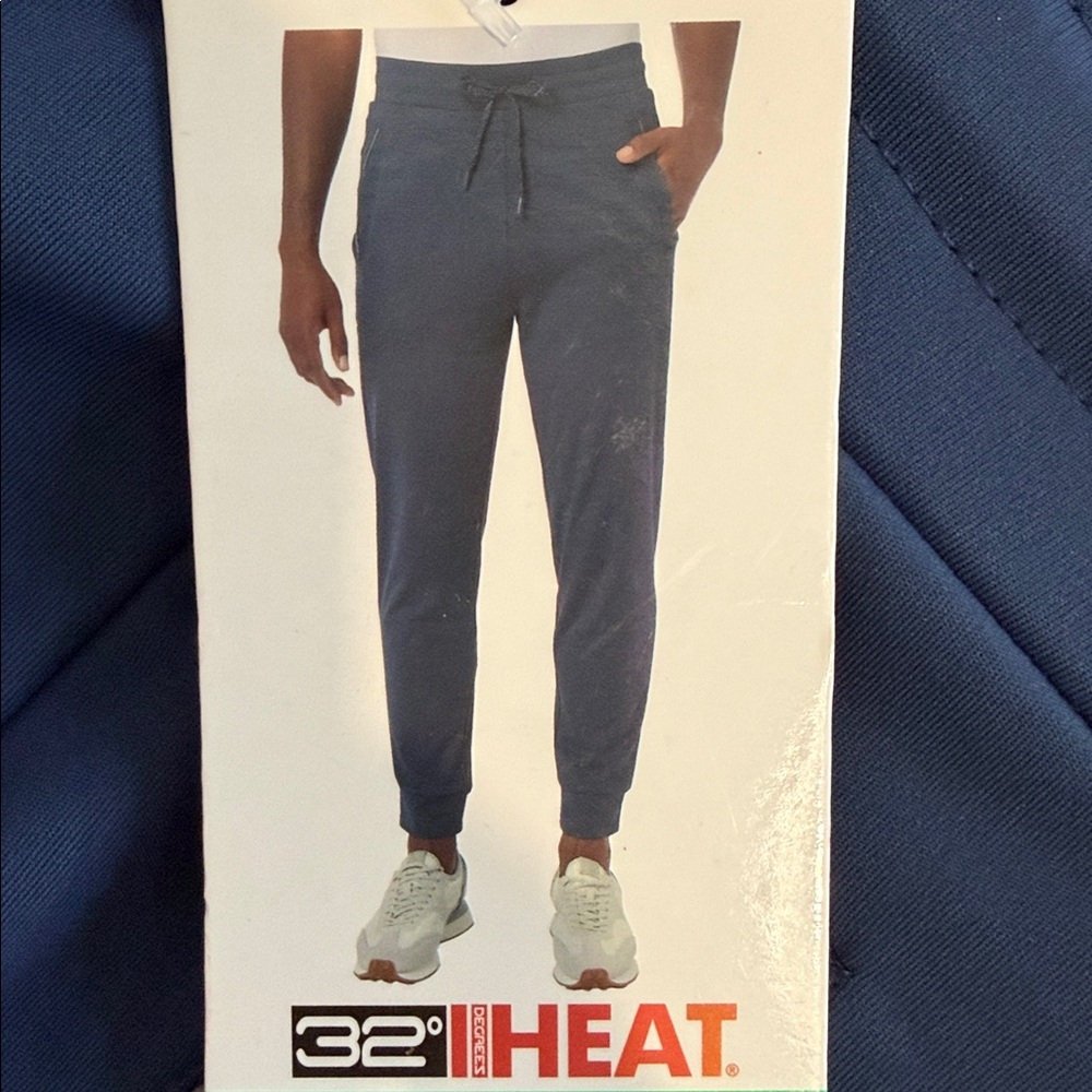 32 Degrees Men's Navy Joggers